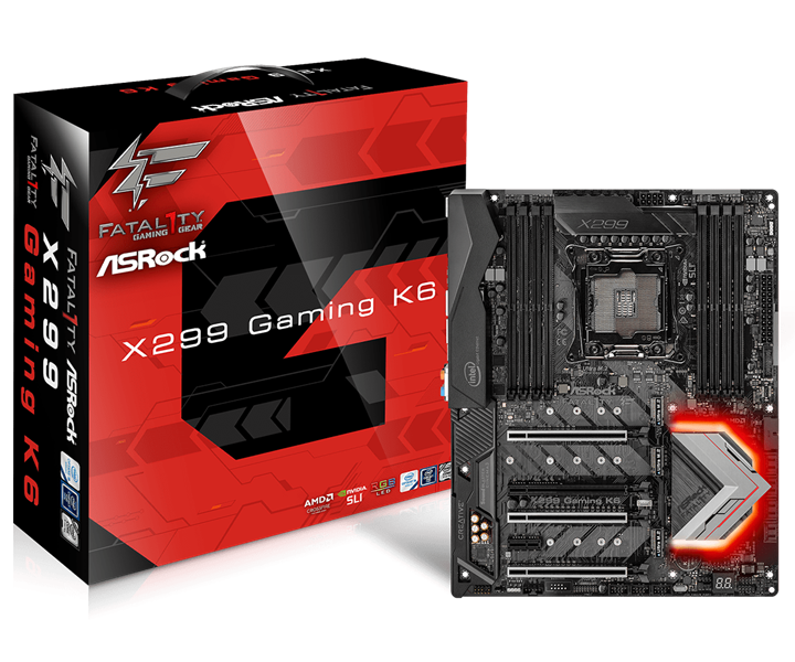 Mainboard Asrock X299 Gaming K6 Socket 2066 _518SP